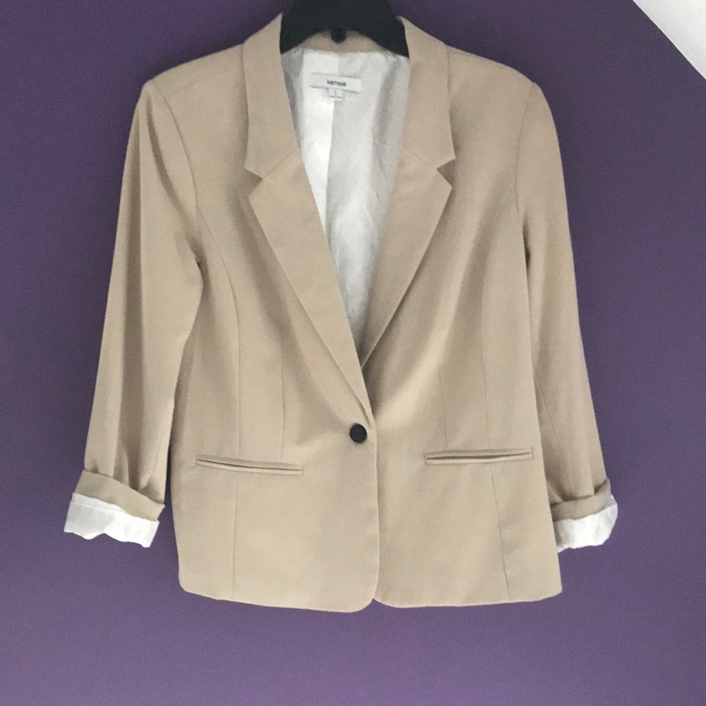 Tan blazer
